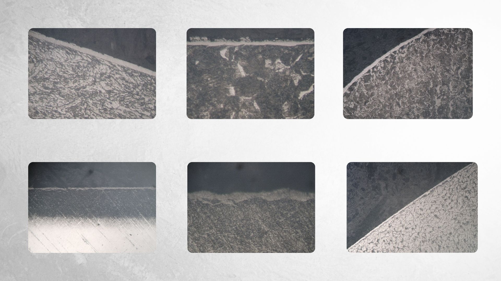 White (Compound) Layer after nitriding different steel grades
